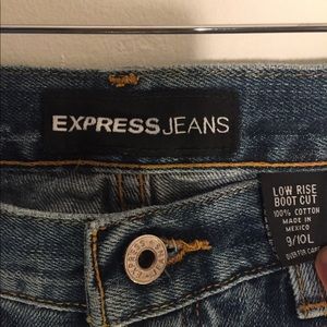 Express Bootcut Jeans